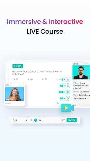 Скриншот 4 — Oda Class: LIVE Learning App