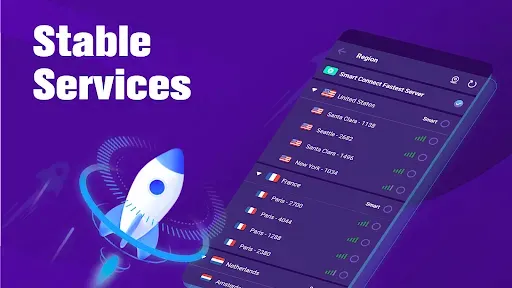 Скриншот 2 — Z-Guard VPN - Worldwide Proxy