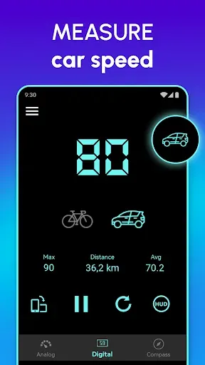 Скриншот 4 — GPS Спидометр Расстояние метр