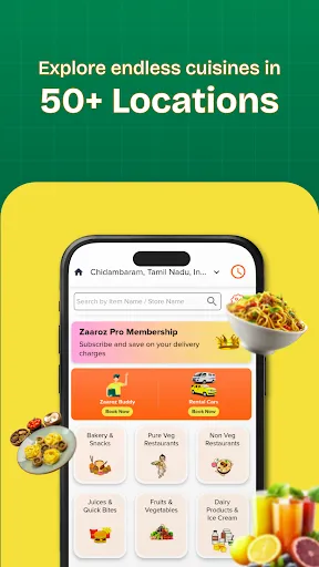 Скриншот 6 — ZAAROZ All in One Delivery App