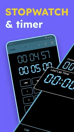 Скриншот 3 — Цифровой таймер и секундомер