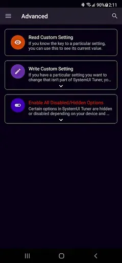 Скриншот 7 — SystemUI Tuner