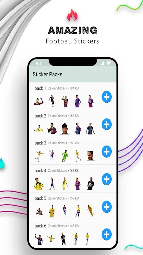 Скриншот 1 — Neymar Stickers for WhatsApp