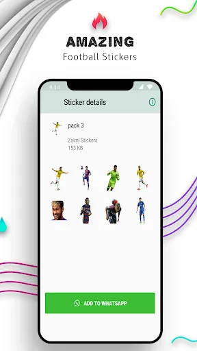 Скриншот 4 — Neymar Stickers for WhatsApp