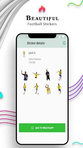 Скриншот 6 — Neymar Stickers for WhatsApp