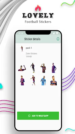 Скриншот 7 — Neymar Stickers for WhatsApp