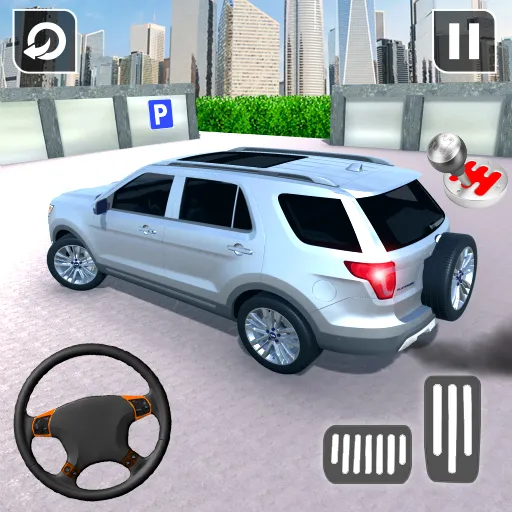 Скриншот 1 — Prado Parking Game: Car Games