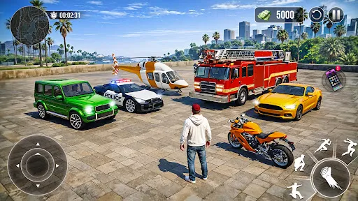 Скриншот 1 — Real Vehicle Driving Games 3D