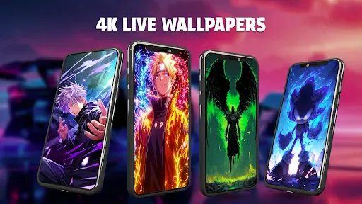 Скриншот 1 — Wallpapers: Live Wallpaper 4K