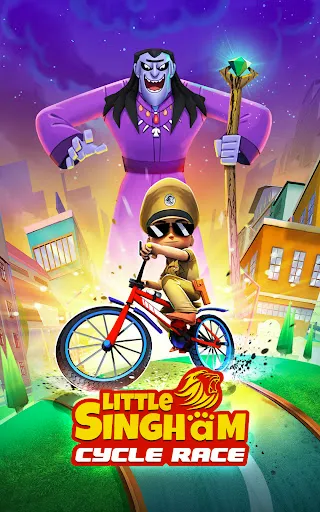 Скриншот 8 — Little Singham Cycle Race