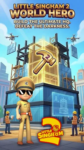 Скриншот 2 — Little Singham 2: World Hero