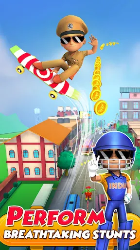 Скриншот 4 — Little Singham Super Skater