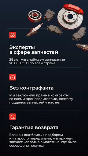 Скриншот 6 — Автозапчасти в наличии