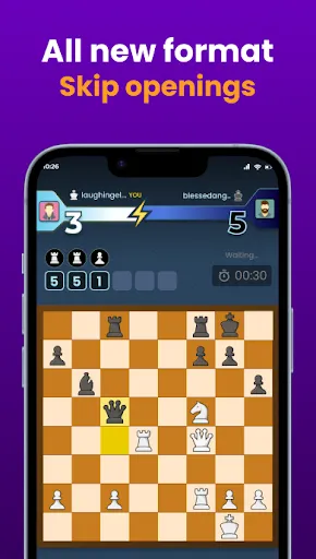 Скриншот 4 — Zapp Chess - Quick Online Game