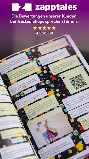 Скриншот 1 — zapptales - Chat Buch