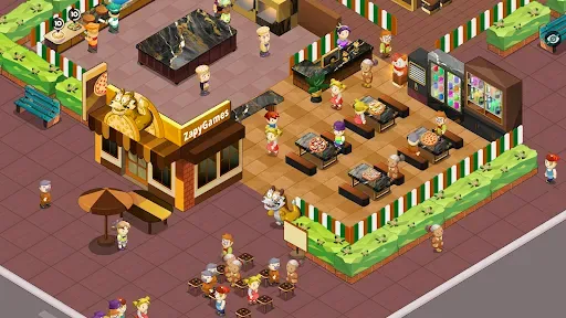 Скриншот 6 — Pizza Tycoon: Idle Restaurant