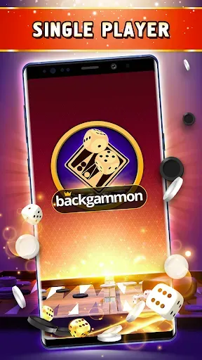 Скриншот 1 — Backgammon Offline・Board Game
