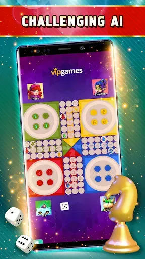 Скриншот 2 — Ludo Offline - Board Game