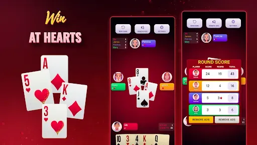 Скриншот 7 — Карточная Игра Червы Офлайн