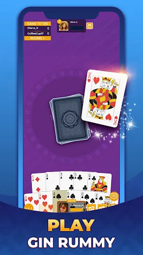 Скриншот 2 — VIP Games: Gin Rummy, Hearts
