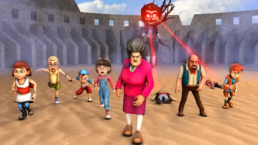 Скриншот 1 — Clash of Scary Squad