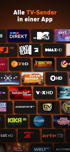 Скриншот 2 — Zattoo - TV Streaming App