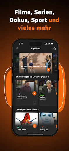 Скриншот 3 — Zattoo - TV Streaming App