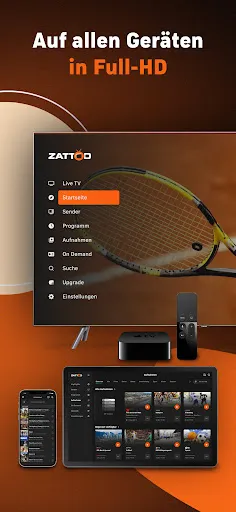 Скриншот 5 — Zattoo - TV Streaming App