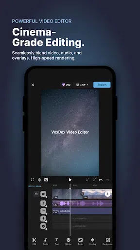 Скриншот 2 — VoxBox: Видео и Аудио Редактор