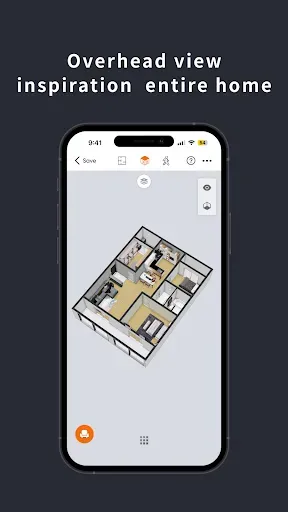 Скриншот 4 — JoyPlan-Quick House Design 3D