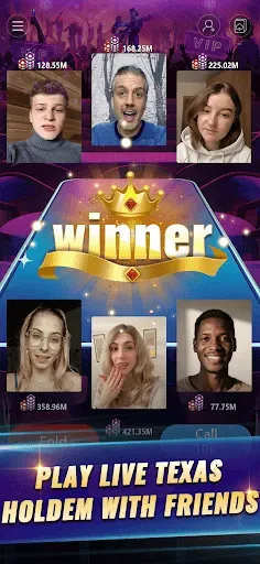 Скриншот 1 — PokerGaga: Texas Holdem Live