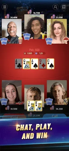 Скриншот 2 — PokerGaga: Texas Holdem Live