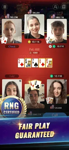 Скриншот 5 — PokerGaga: Texas Holdem Live