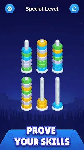 Скриншот 8 — Nut Sort - Color Sort Puzzle