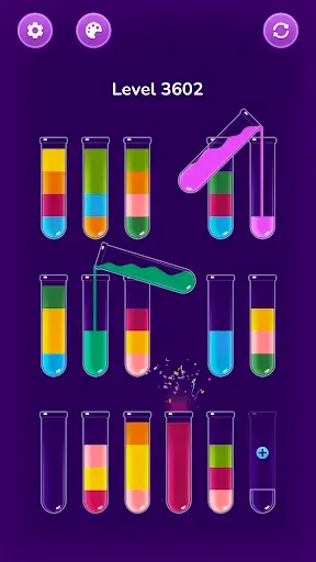 Скриншот 2 — Water Sort Puzzle - Color Sort