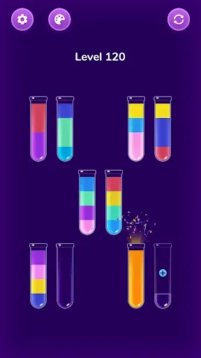 Скриншот 3 — Water Sort Puzzle - Color Sort