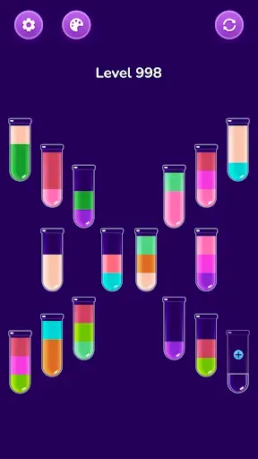 Скриншот 4 — Water Sort Puzzle - Color Sort
