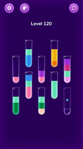 Скриншот 5 — Water Sort Puzzle - Color Sort