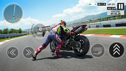 Скриншот 3 — Moto Racer: Bike Racing Game