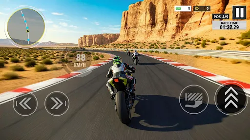 Скриншот 5 — Moto Racer: Bike Racing Game
