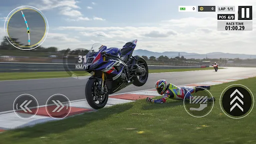 Скриншот 8 — Moto Racer: Bike Racing Game
