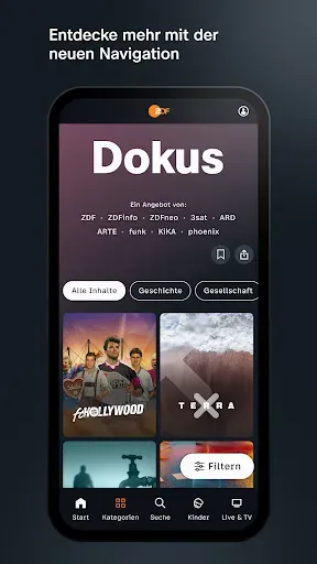 Скриншот 2 — ZDF | Streaming und Live-TV