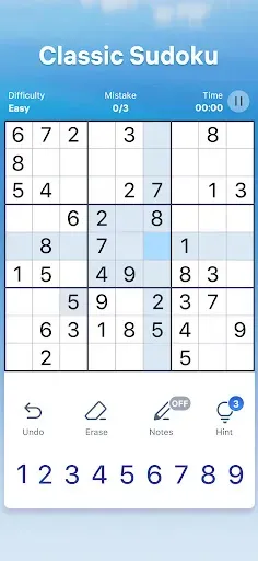 Скриншот 3 — Zendoku-Sudoku Game