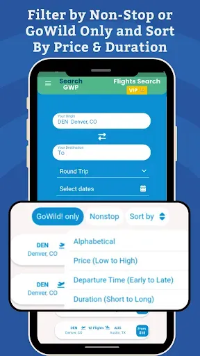 Скриншот 3 — SearchGWP Go Wild Pass Flights
