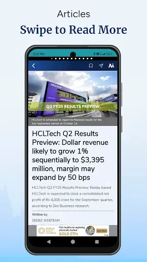 Скриншот 2 — Zee Business:Share Market News