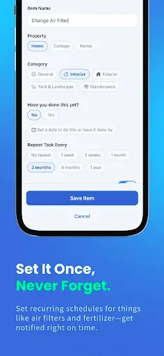 Скриншот 2 — Home Maintenance Reminders