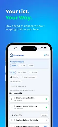 Скриншот 3 — Home Maintenance Reminders