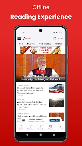 Скриншот 3 — Zee News: Live News in Hindi