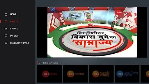 Скриншот 2 — Zee News Live TV, Latest News