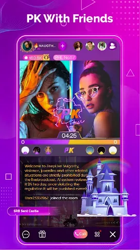 Скриншот 3 — ZeepLive Pro - Live & Party